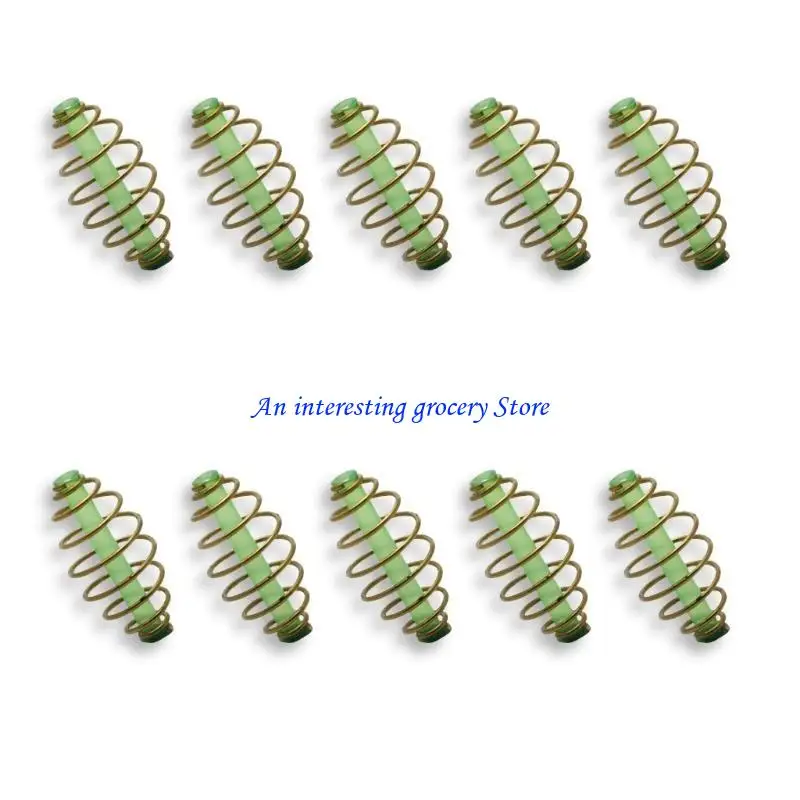 652D 10pcs Baits Thrower Feeder Saltwater Fishing Accessories Feeder Basket Fishing Spring Feeder Coil Inline Method Feeder view 3