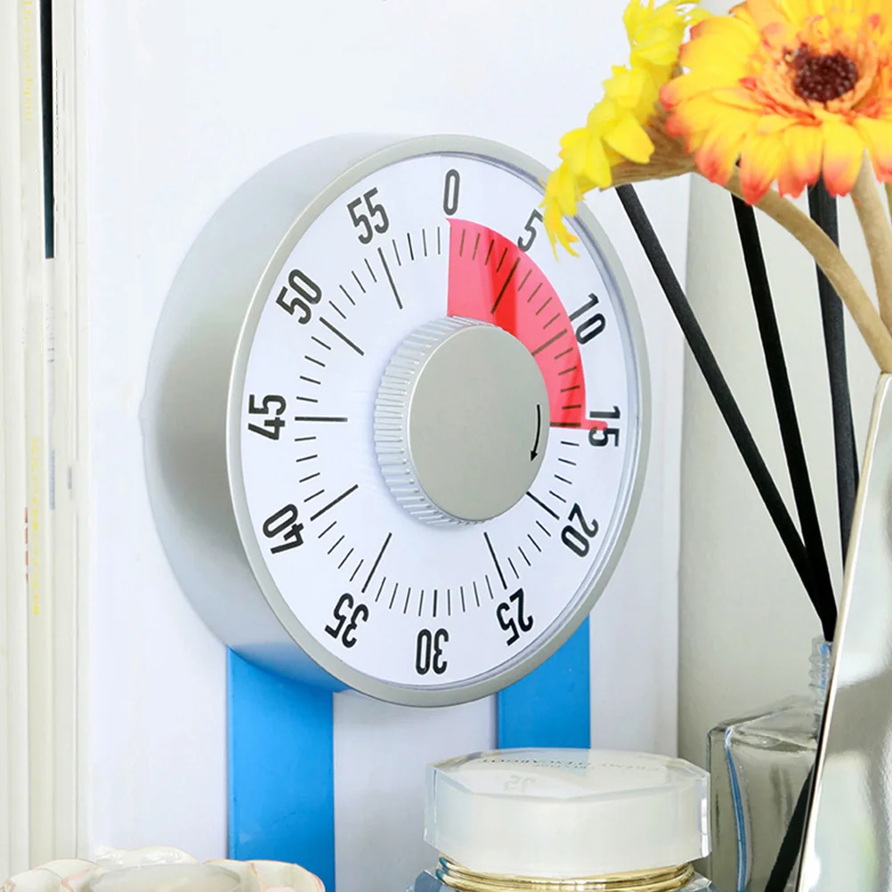 1pc Kitchen Timer Large Display Mechanical Countdown Timer For Baking Cooking Eggs Cookies Cakes Home Restaurant Use No