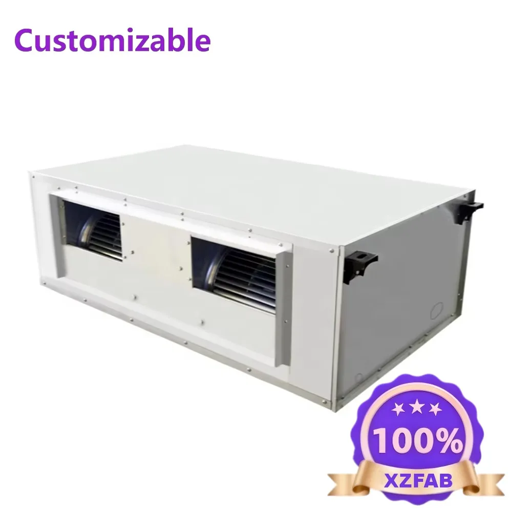 Factory Direct 2026 Low Price 220V Chilled Water Horizontal Concealed Duct Fan Coils