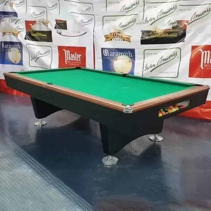 Professional Tournament Billiard Pool Table Solid Wood Slate Snooker & Billiard