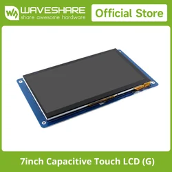 Waveshare 7inch Capacitive Touch LCD (G) 800 * 480 Multicolor Graphic LCD touch screen for use with MCU with LCD controller