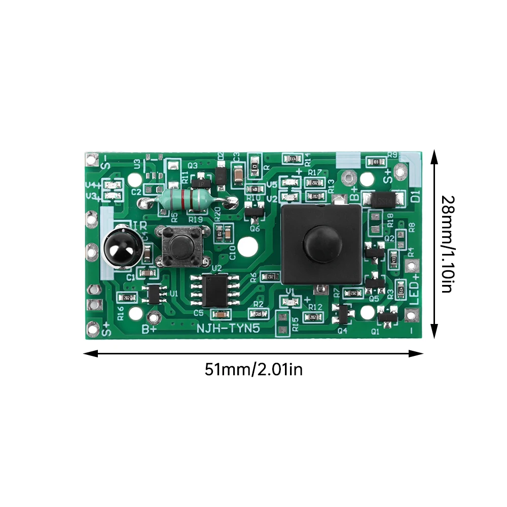 Solar String Lights Circuit Board Kits, Controlador, Módulo Interruptor, DIY Lanyard, 3.7V Boost, 24V, 31V