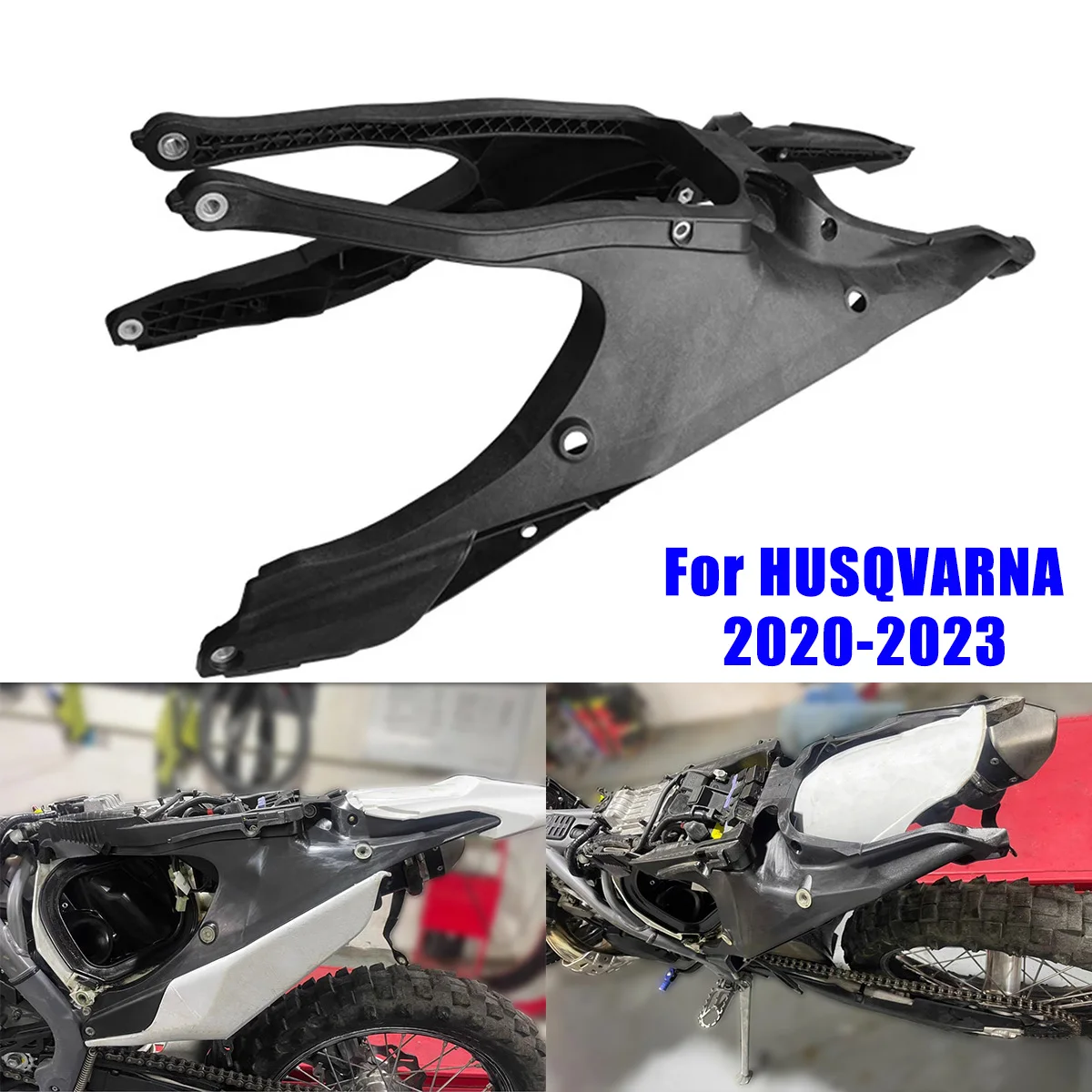 

CAKEN Motorcycle Rear Seat Tailstock Bracket Subframe For HUSQVARNA FC TC FX TE TX 125 250 300 350 Motocross Enduro Pit Bike