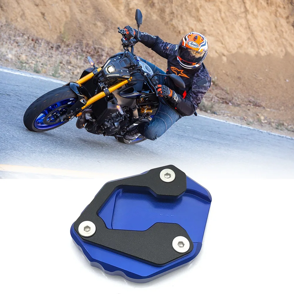 For Yamaha MT-09 Tracer MT09 TRACER900 XSR900 Motorcycle Kickstand Side Stand Extension Pad Plate Enlarge