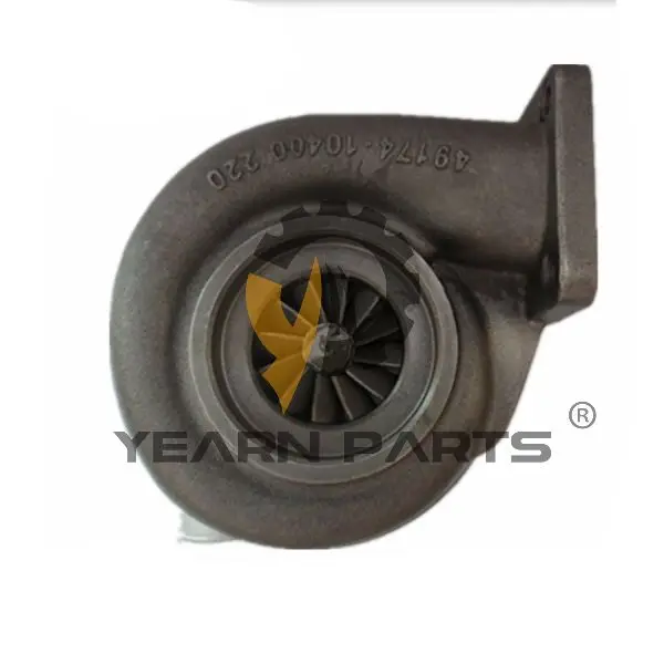 

YearnParts ® Turbocharger VAME070486 Turbo TB4133 for Kobelco Excavator MD240C SK220-4 SK220LC-4 Mistubishi Engine 6D34