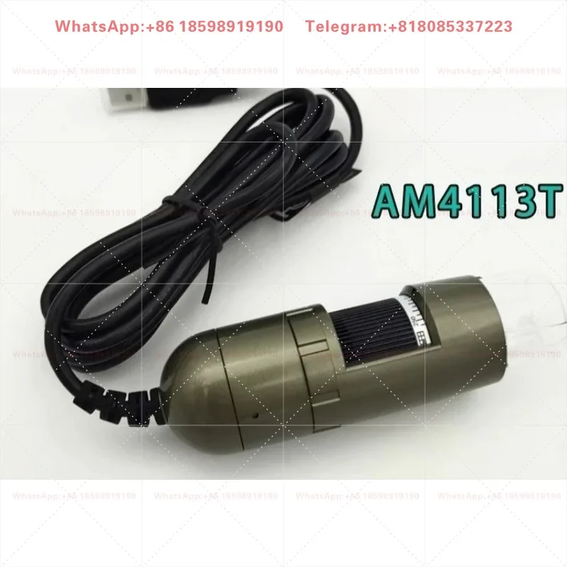 AM4113T Handheld Microscope - 20-200 Multiplier Code Microscope for Precision Observation