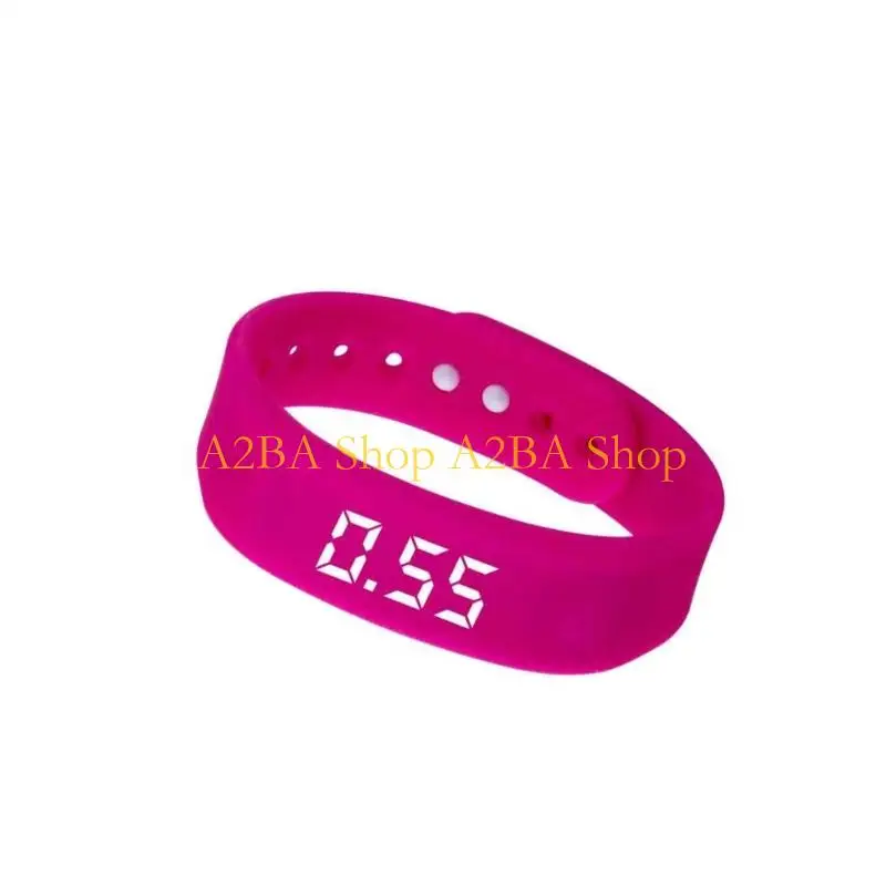 A2BA Multifunction Intelligent Group Round Color Display Music Reiteration Step Following Weather Warning Quiet Alarm for Teens