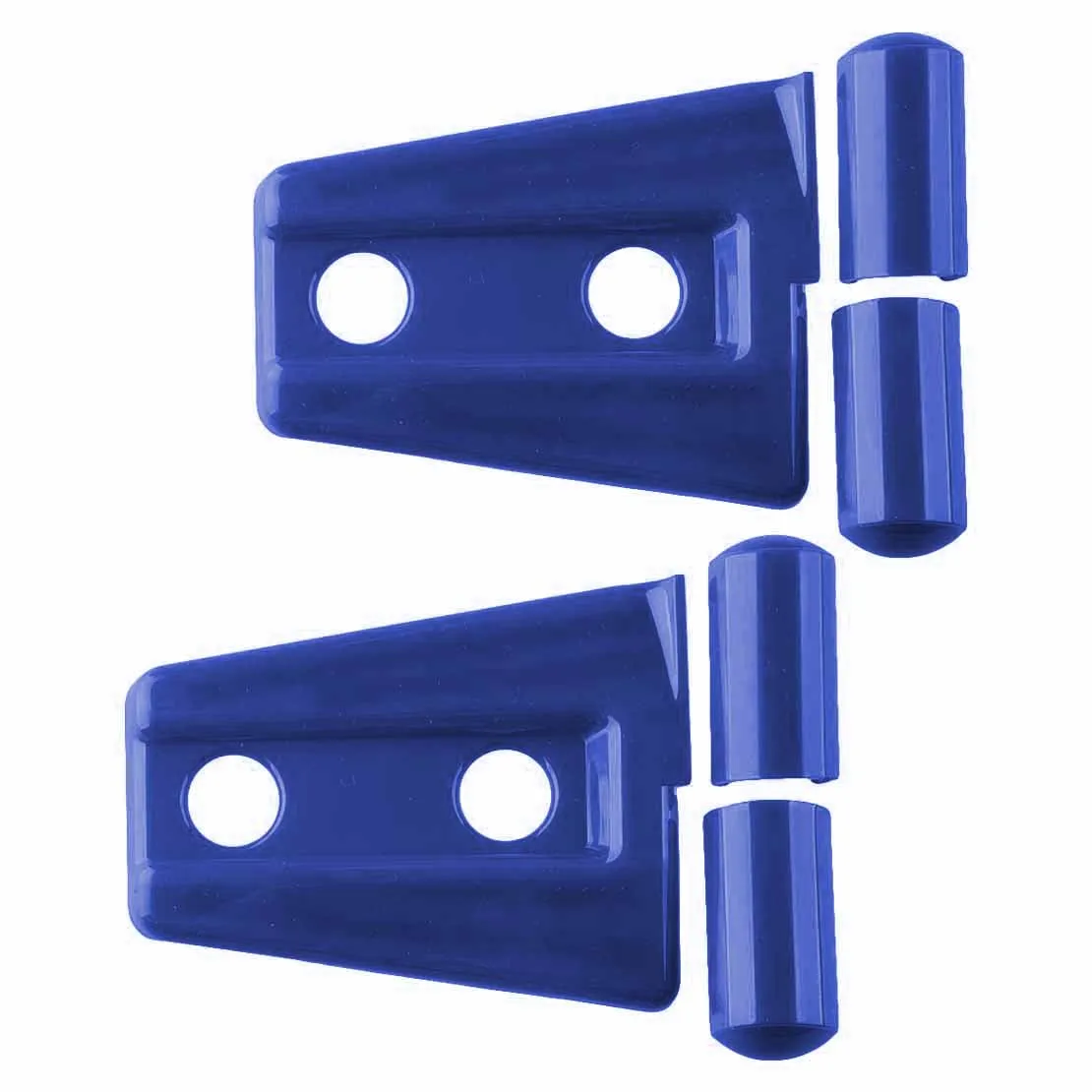 Car Front Engine Hood Hinge Trim Cover fit for Jeep Wrangler JK JKU 2007-2010 2011 2012 2013 2014 2015 2016 2017 2018 ABS Blue