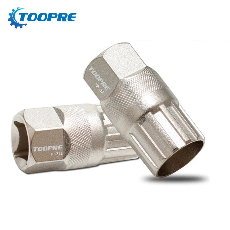 toopre Bicycle Cassette Freewheel Removal Repair Tool Card Flyewheel Remover MTB Bike One-pece Chainwheel Repair Tools Bike