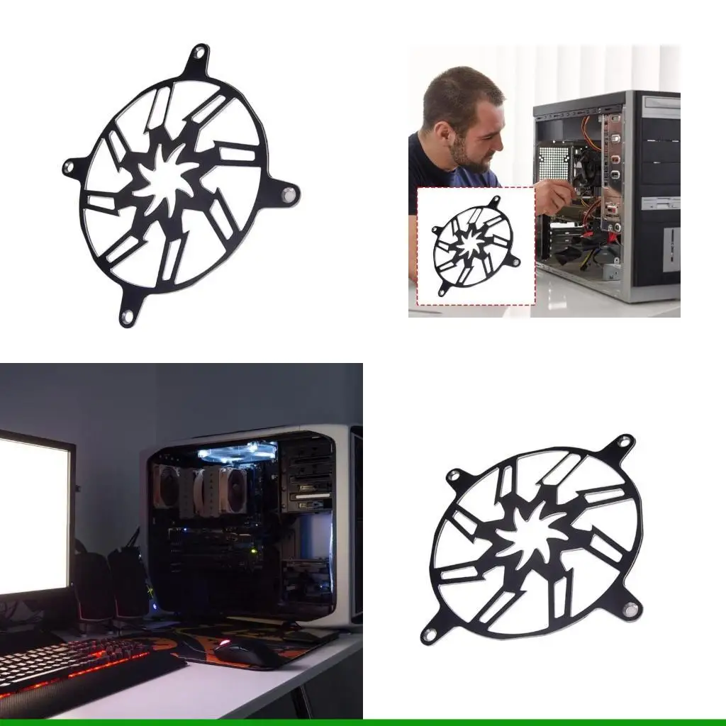 

U55C Алюминиевая крышка охлаждающего вентилятора Маленькая алюминиевая крышка охлаждающего вентилятора двигателя компьютера