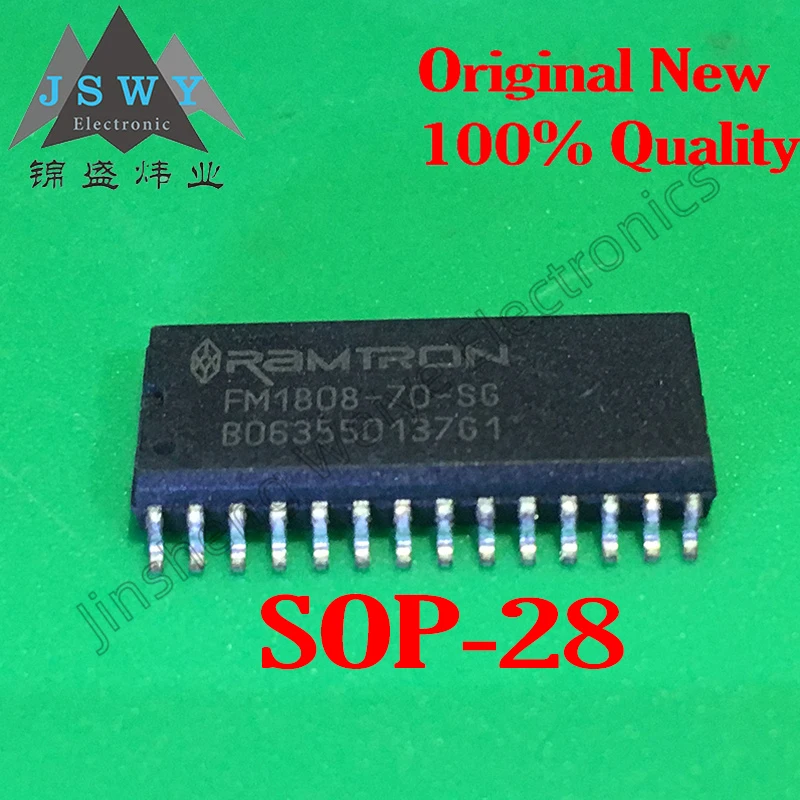 

10PCS Free Shipping FM1808-70-SG FM16W08-SG FM28V020-SG FM18W08-SG SOP-28 SMD 100% Brand New Parallel Interface Memory IC