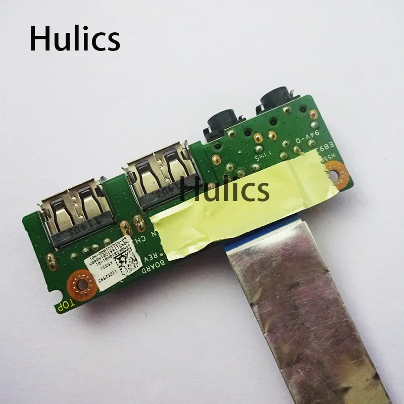 Hulics Used USB AUDIO JACK BOARD FOR ASUS K53 A53S X53S K53S K53SD K53SV IO  With Board