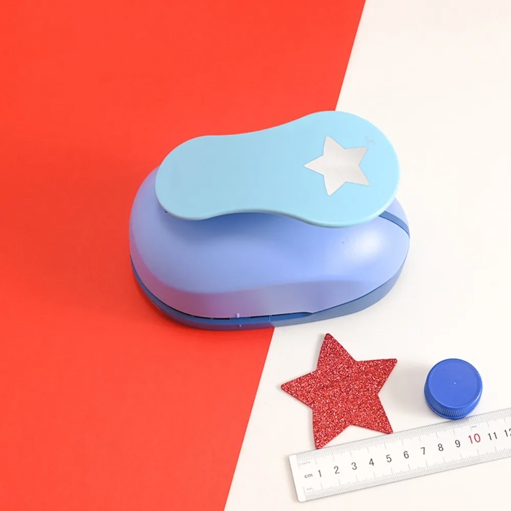 

8/16/22/31/50mm Embossing Machine Labor-saving DIY Handmade Crafts Hole Puncher Paper Cutter Cutting Craft Star Punching Machine