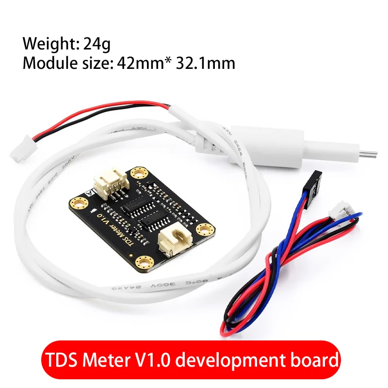 TDS Sensor Meter V1.0 Board Module Water Meter Filter Measuring Water Quality For Arduino UNO R3