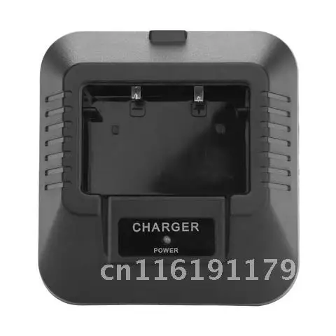 Li-ion Battery Charger Adapter with Charging Indicator PTT Radios Charge Docking Station for BaoFeng UV-5R Series Walkie Charge