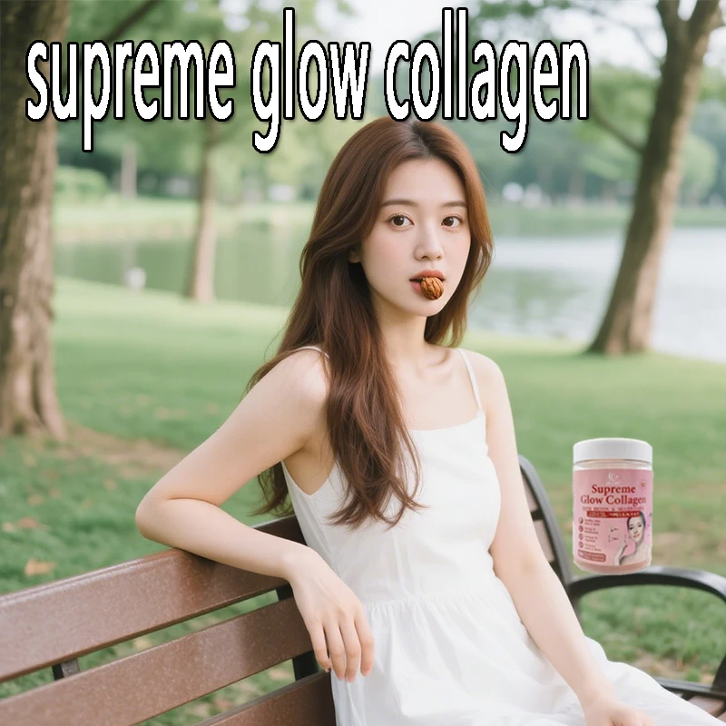

1 bottle of brightening collagen gummies promotes skin tightening improves skin metabolism is a health food
