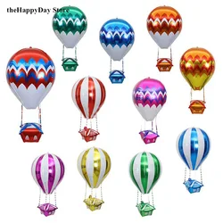 89x29cm 4D Hot Air Balloon Birthday Party Decoration Aluminum Helium Foil Balloons Valentine's Day Wedding Decor hot air balloon