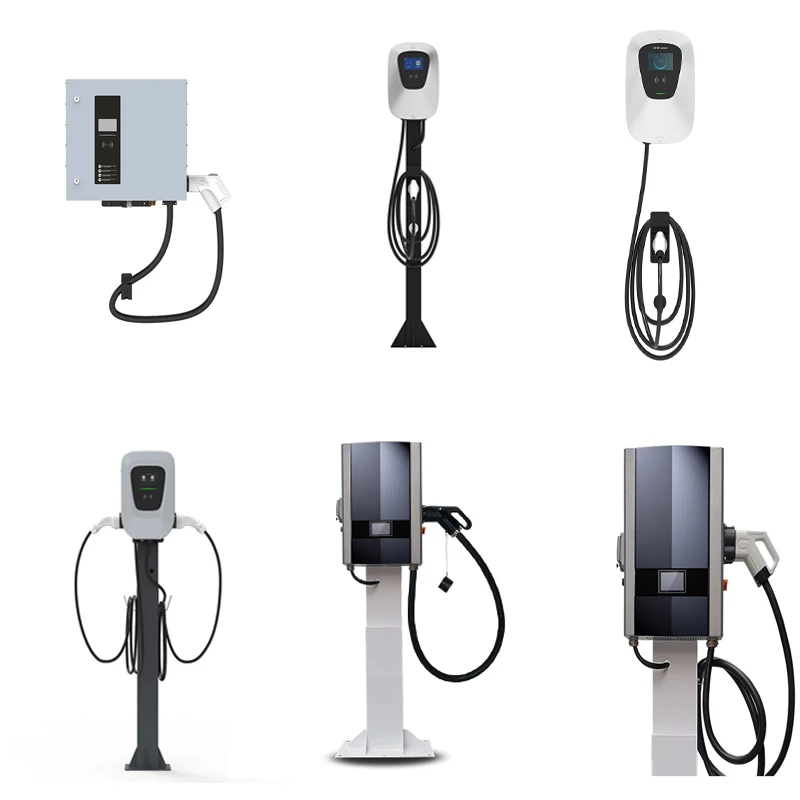 

Public Charging Station Floor Mounted Charger AC Charging Pile 7kw For ev Car