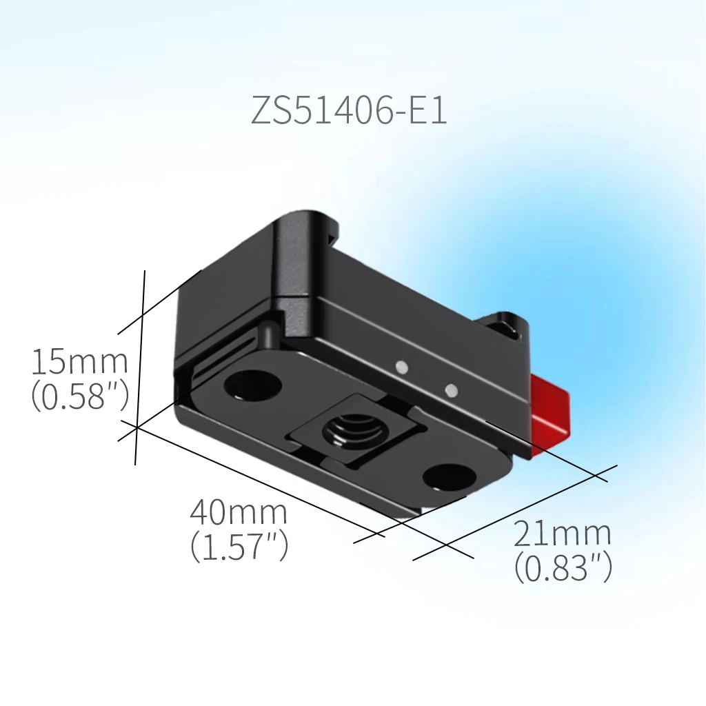 Aluminium-Schnellwechselbasis Magnetischer Klappbarer Stativadapter mit 2x Kaltschuhhalterungen für Insta360 X6 X5 X4 X3 Panorama-Actionkamera – Detail 25