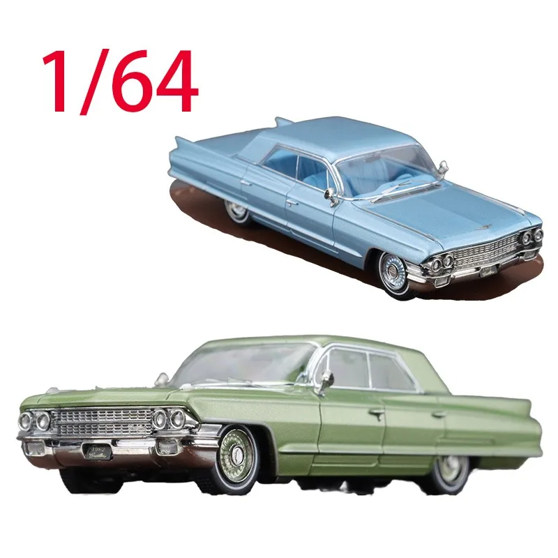 

MK литой под давлением масштаб 1/64 модель автомобиля из сплава Cadillac DeVille, игровые транспортные средства, игрушки для мальчиков, коллекция оригинальных коробок