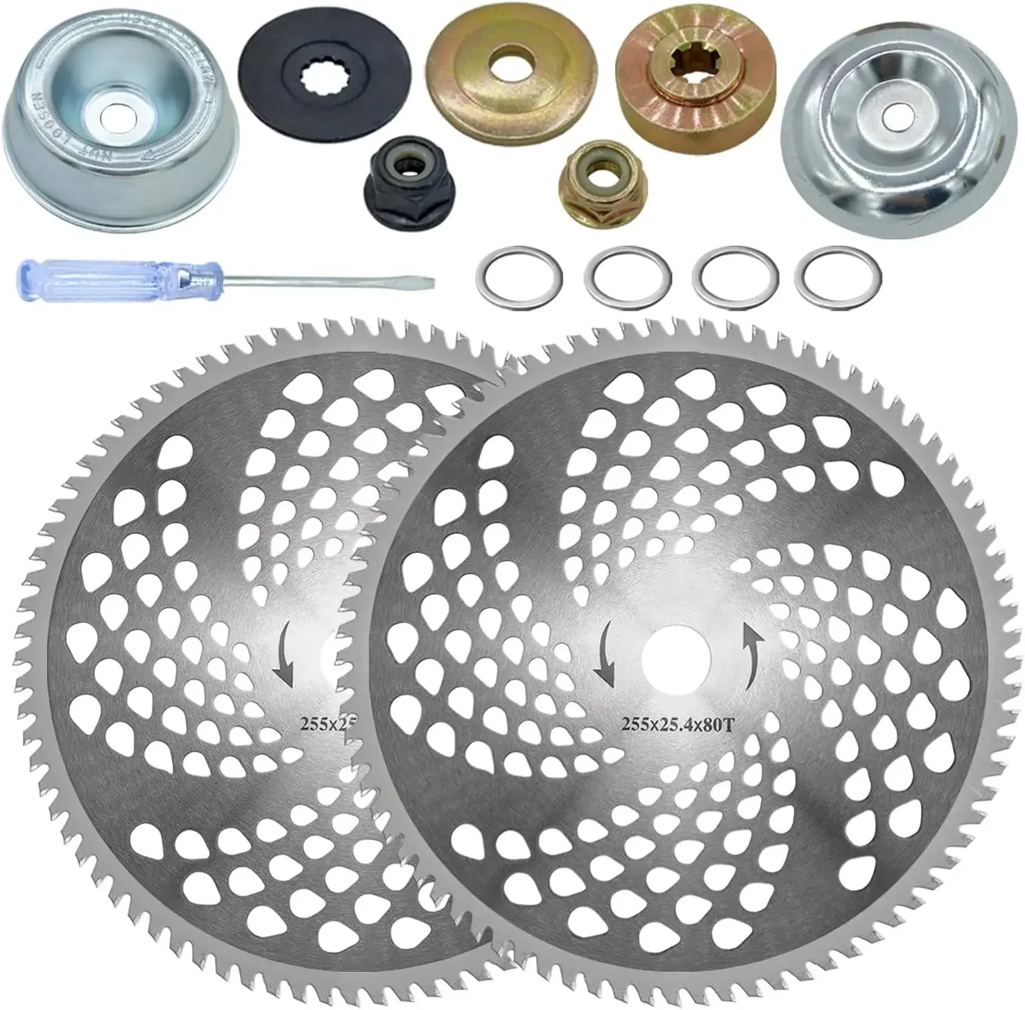

1pc 40/60/80 Teeth Weed Trimmer Blade Head Blade Wood Mower Disc for Lawn Mower for Brush Cutter Trimmer Garden Weed Mower Parts