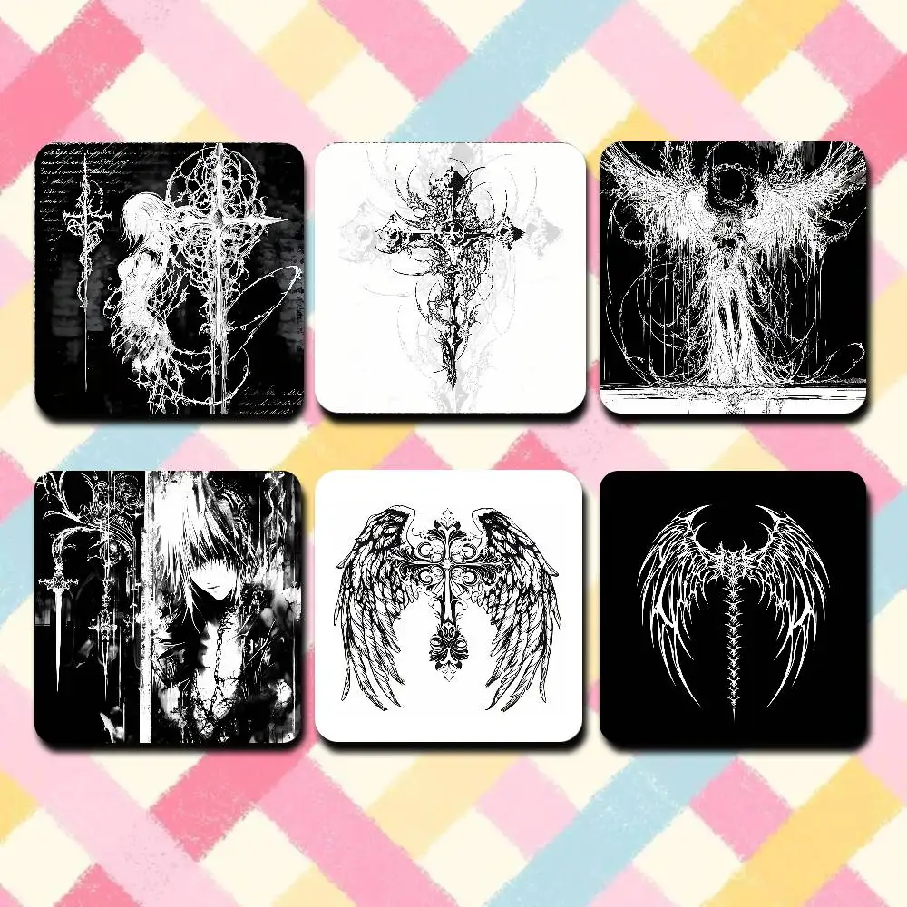 

Gothic Cyber Sigil Cross Eyes Cute Cartoon Anime Refrigerator Magnets Soft Magnetic Heat Transfer Refrigerator Magnets Gift