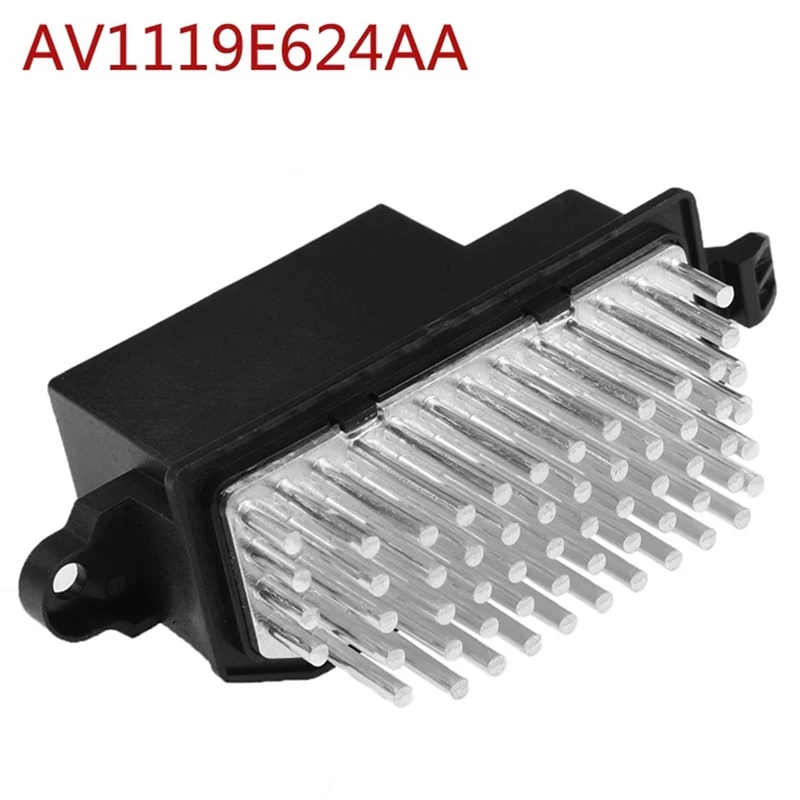 Automotive 2Pcs Blower Fan Motor Heater Resistor For Ford Transit Wagon B-Max Ecosport Tourneo AV1119E624AA Parts Accessories