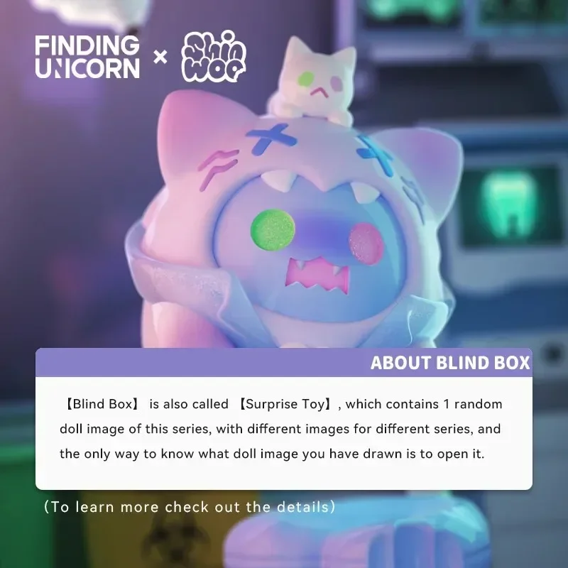 FINDING UNICORN ShinWoo Vampire Candy Shop Series Blind Box Toys Doll Cute Anime Action Figure Ornaments Figurki Lalki Desktop