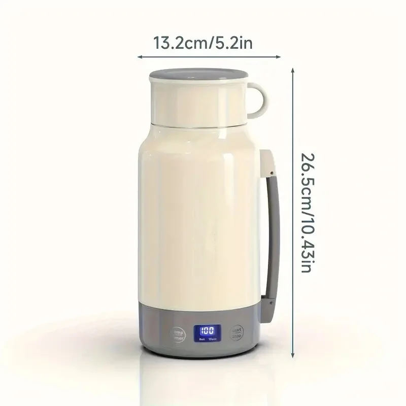 Smart Digital Electric Kettle Portable Instant Heating Fast Boiling Insulation Home Hotel Use Stainless Steel Kettle