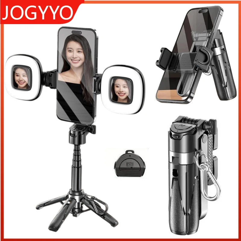 

New Latest Upgrade P15 Mini Portable Phone Holder Selfie Stick P15T Mini Adds Bluetooth Remote Control Zoom Function Phone Stand