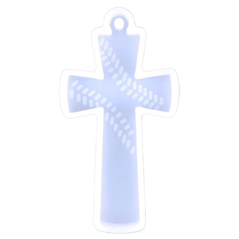 

Crucifix Silicone Mold Pendant Mold Crosses Epoxy Resin Mold for Casting Keychain Necklace Pendant Charm Jewelry Making