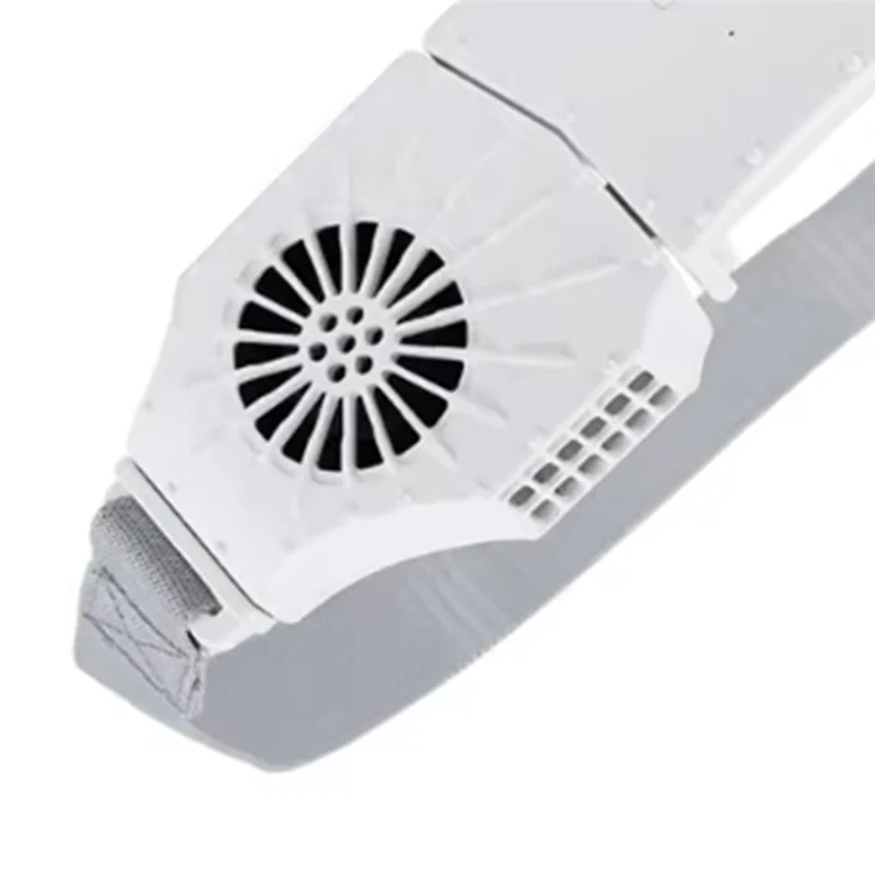ABBK-Ventilatore da cintura portatile,Ventilatore da cintura ricaricabile con clip con tecnologia di circolazione dell'aria, ideale per attività all'aperto e lavoro