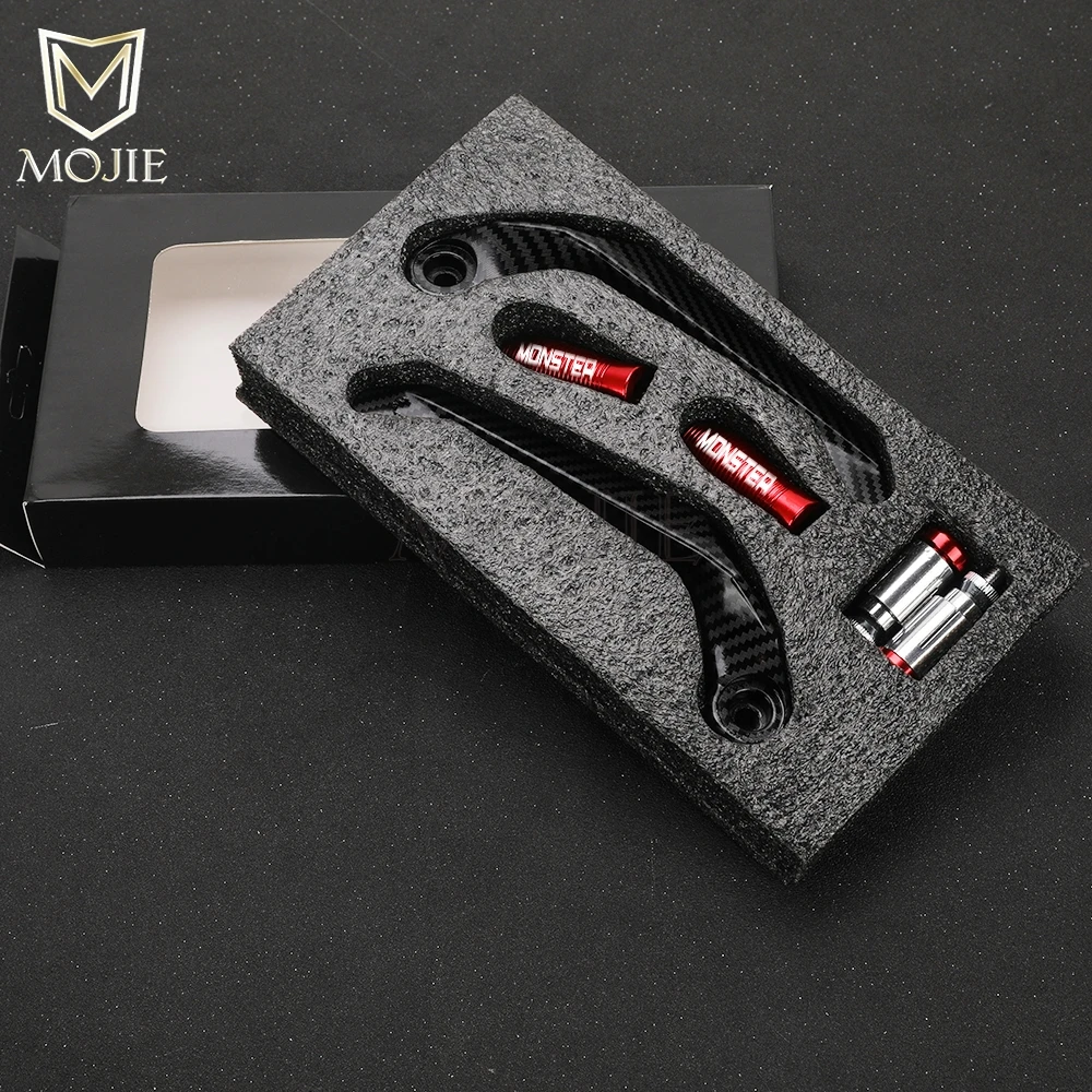 Universal Handlebar Protector Motorcycle Brake Clutch Levers Guard For DUCATI MONSTER M6 M400 M600 M750 M900 S R DARK 1994-2003+