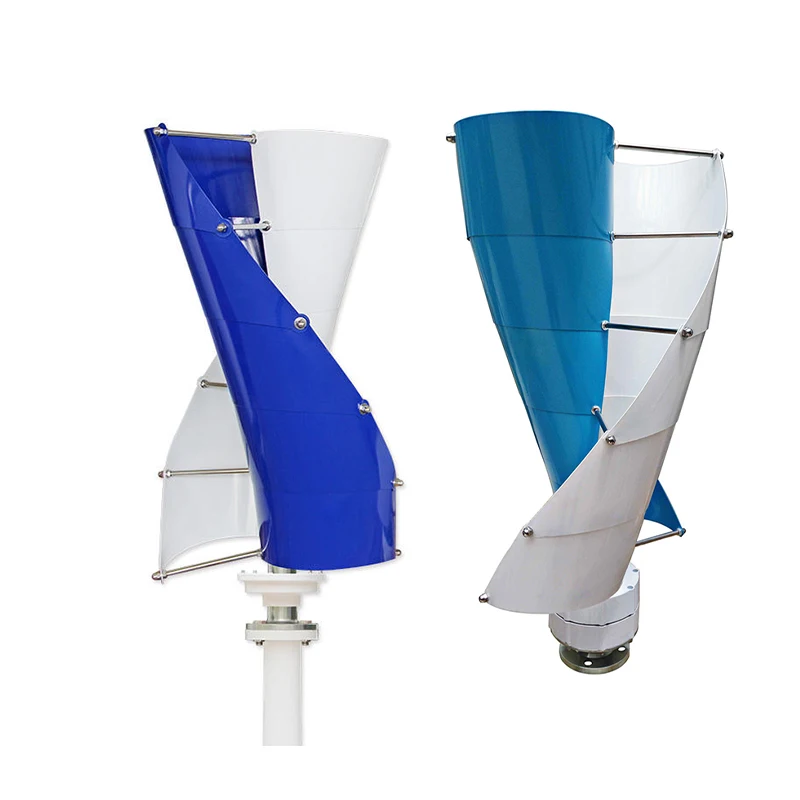 New Vertical Axis Turbine Energy And Solar Complementary Street Light System Wind Turbine