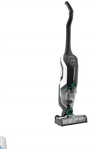 ، 2554 CrossWave Cordless Max الكل في واحد مكنسة كهربائية رطبة وجافة وممسحة للأرضيات الصلبة وسجاد المنطقة، أسود/أبيض لؤلؤي