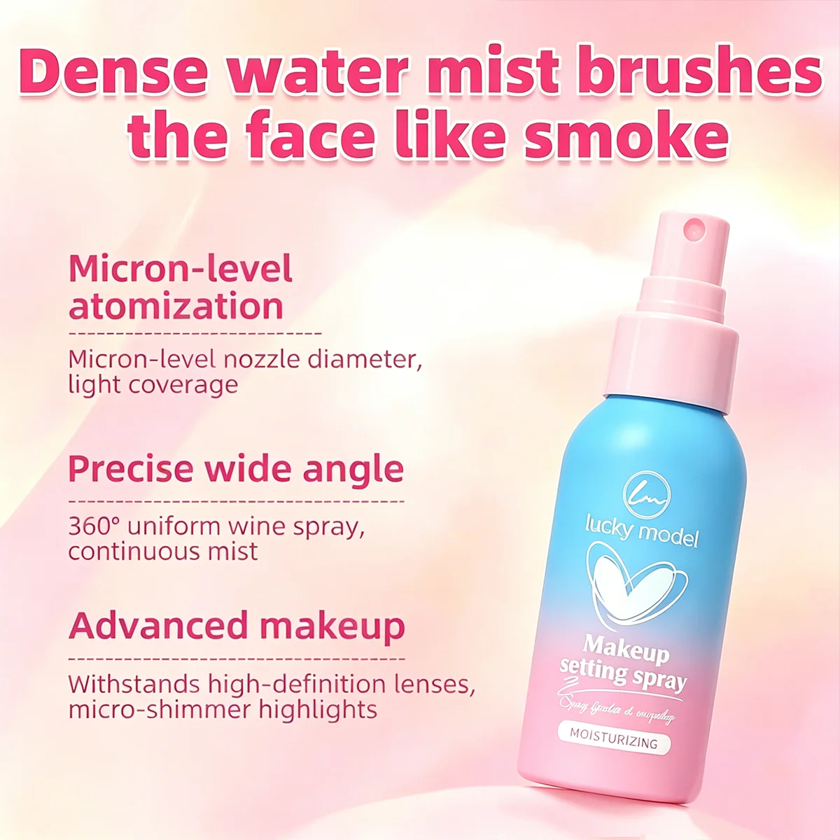 Spray Utrwalający Makijaż Luck – Misting Bottle Fine recenzja i cena