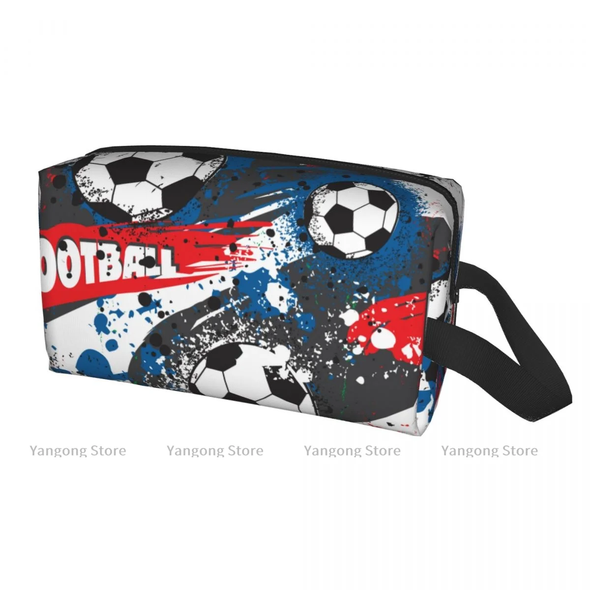 Travel Bag Zipper Wash Toiletry Bag France Football Championship With And France Flag Makeup Organizer Portable Storage Pouch