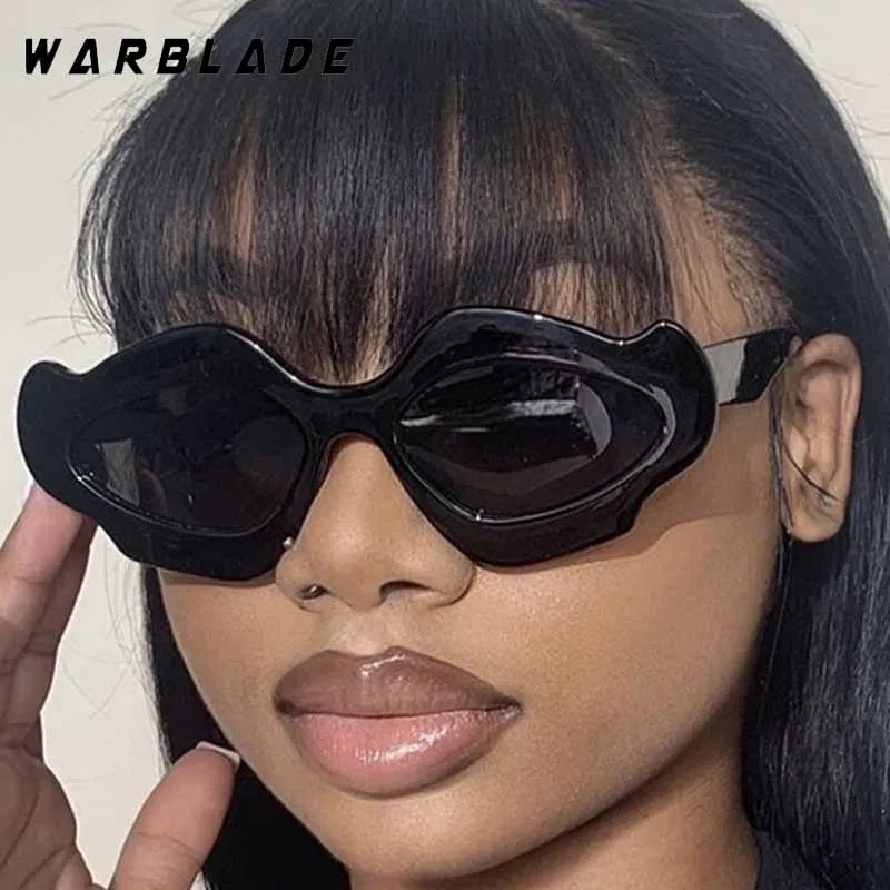 

New Trendy Vintage Women Sunglasses Stylish Irregular Design Sun Glasses For Men Party Street Photography Eyewear UV400 Lunette