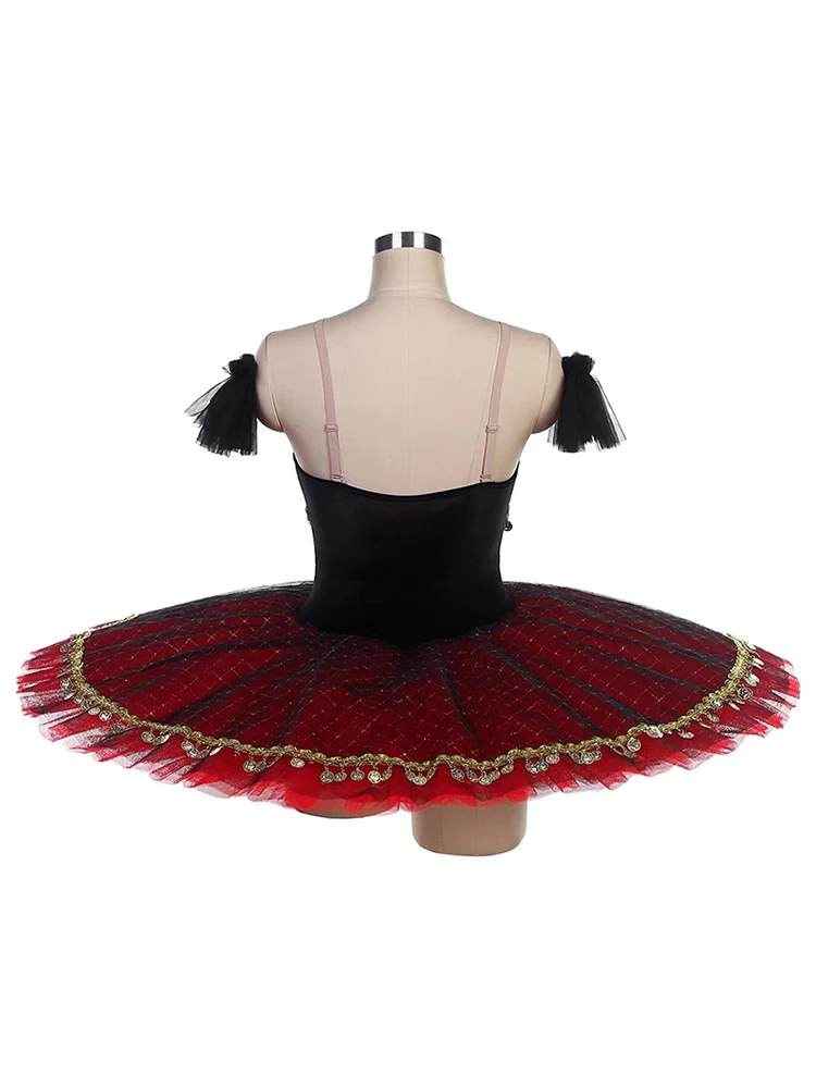 2025 Nieuwe balletrok Professionele klassieke pannenkoek tutu-kostuums