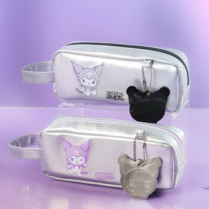 

Kawaii Kuromi Pencil Case Fashion Anime Cartoon Student Stationery Bag Portable Large Capacity Waterproof Cosmetic Bag Gifts