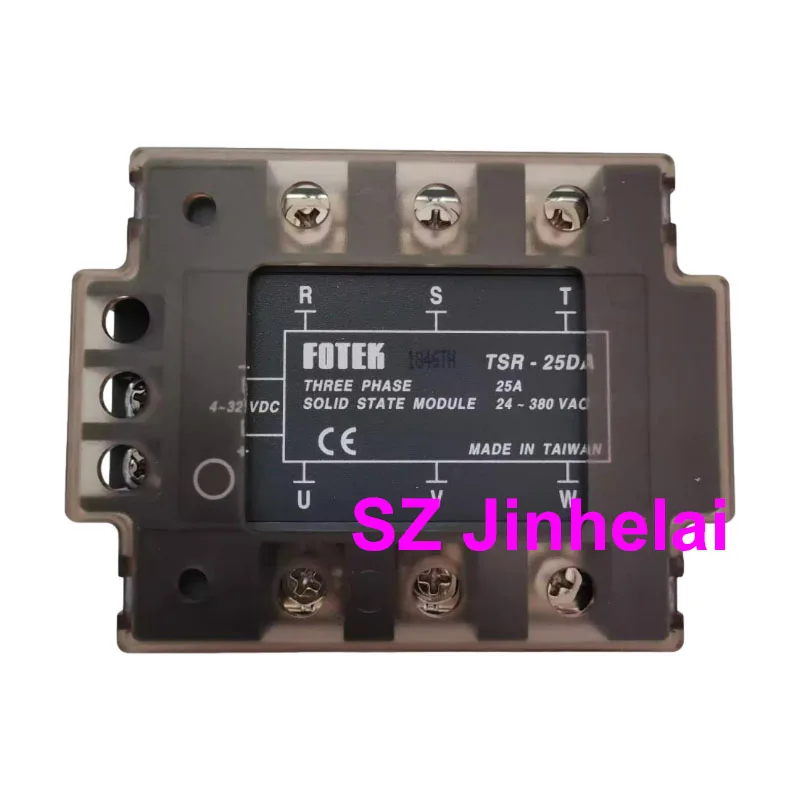 

Authentic Original FOTEK Triphase Solid State Relay Thyristor Module TSR- 25DA 40DA 50DA 75DA 25DA-H 40DA-H 50DA-H 75DA-H