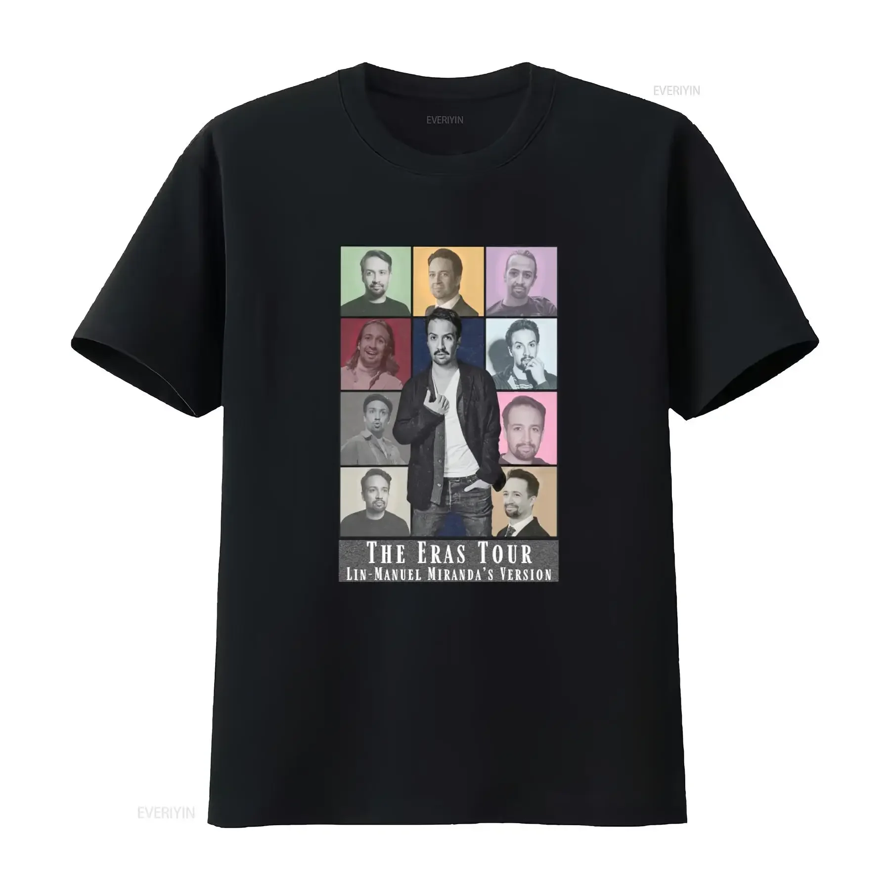 Lin Manuel Miranda Eras Tour Version T Shirt for Fashion  vintage Washed Comfortable Unisex Breathable Stylish Casual Stretched