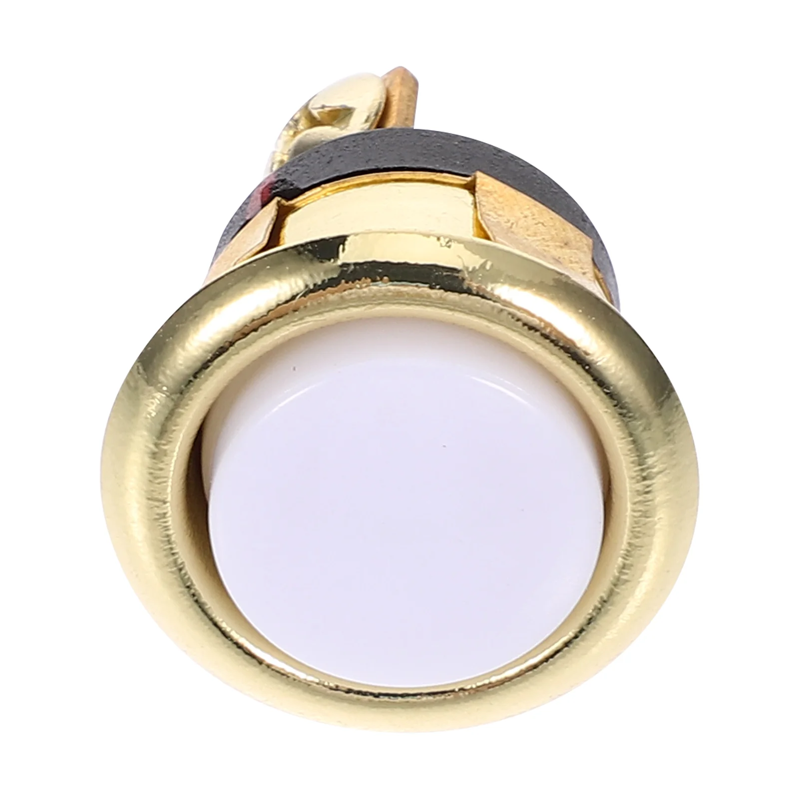 Retro Kapı Zili Anahtarı Vidalar Zil Kablolu Siyah Düğme Dayanıklı Değiştirilebilir Zil Evrensel Metal