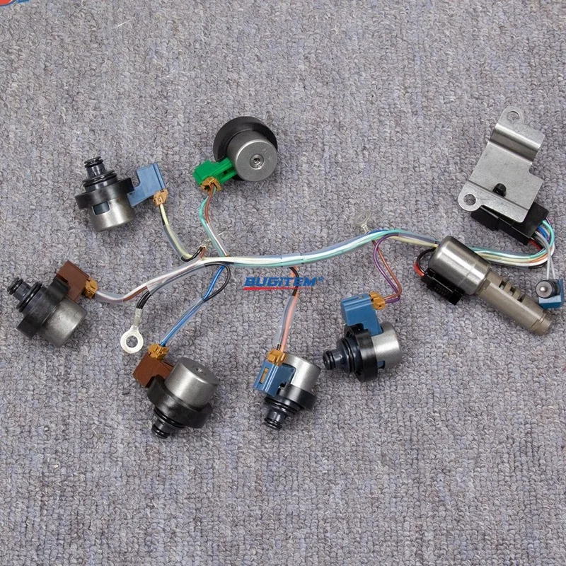 

1 Set 4EAT Transmission Solenoids Valve W/Harness Fit For Subaru Outback Legacy Impreza Baja Forester Car Solenoids Valves