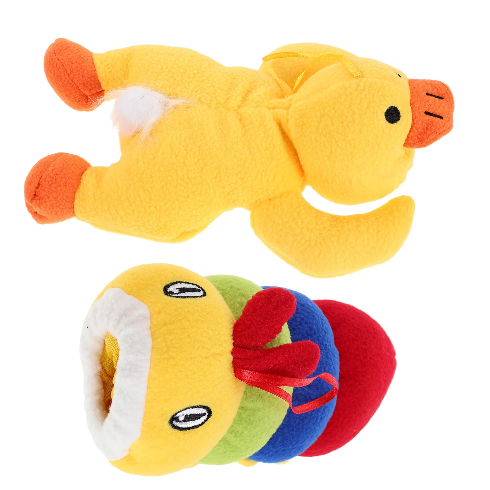 

2pcs Baby Bottle Sleeve Covers Caterpillar Duck Insulated Feeder Cover For Newborns Nursery Milk Bottle Protector Daycare