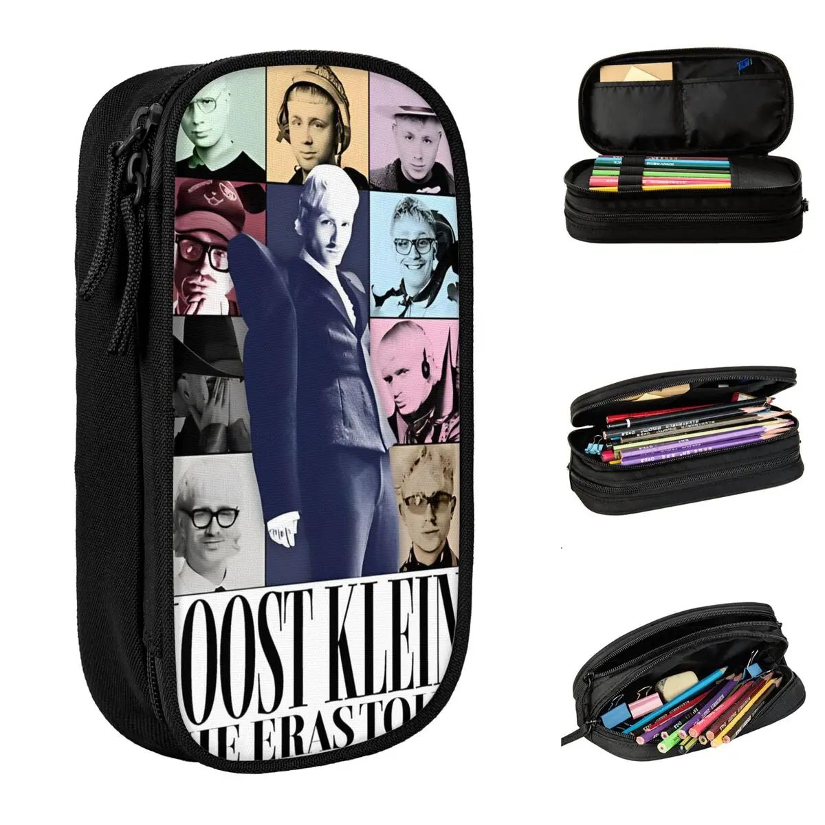 New Joost Klein Album Pencil Cases Singer Pencilcases Pen Holder for Student Large Storage Bag Students School Gifts Stationery