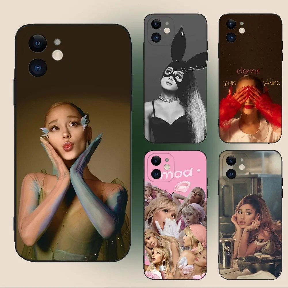 Ariana Grande Eternal Sunshine  Phone Case For iPhone 15,14,13,12,11,Plus,Pro Max,XS,X,XR,SE,Mini,8,7 Soft Silicone Black Cover