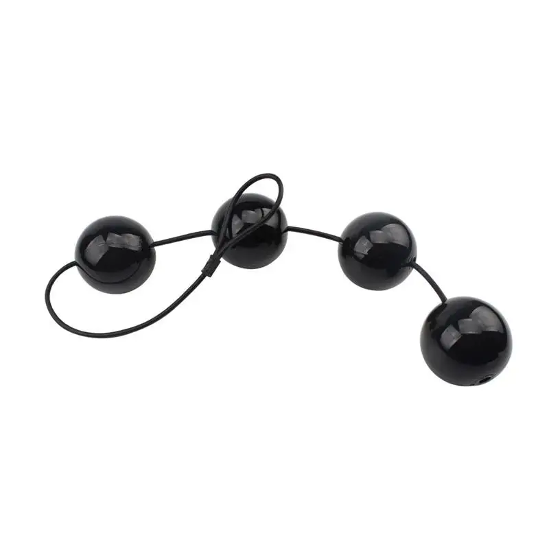 Super Big Black 6cm Anal Plugs Anus Beads Vagina Stimulators X-Large Ana Balls Sex Toys SM Game Bodage Eggs Adult Product Bullet