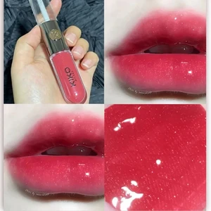 Kiko-Öl für Doppellippen, nicht verknüpfte Lippenstifte, Glanz, Milch, Tee, Bohnen, Paste, Transparent, Emaille, Make-up 8 Hauptverkäufe Kiko Make -up - №4