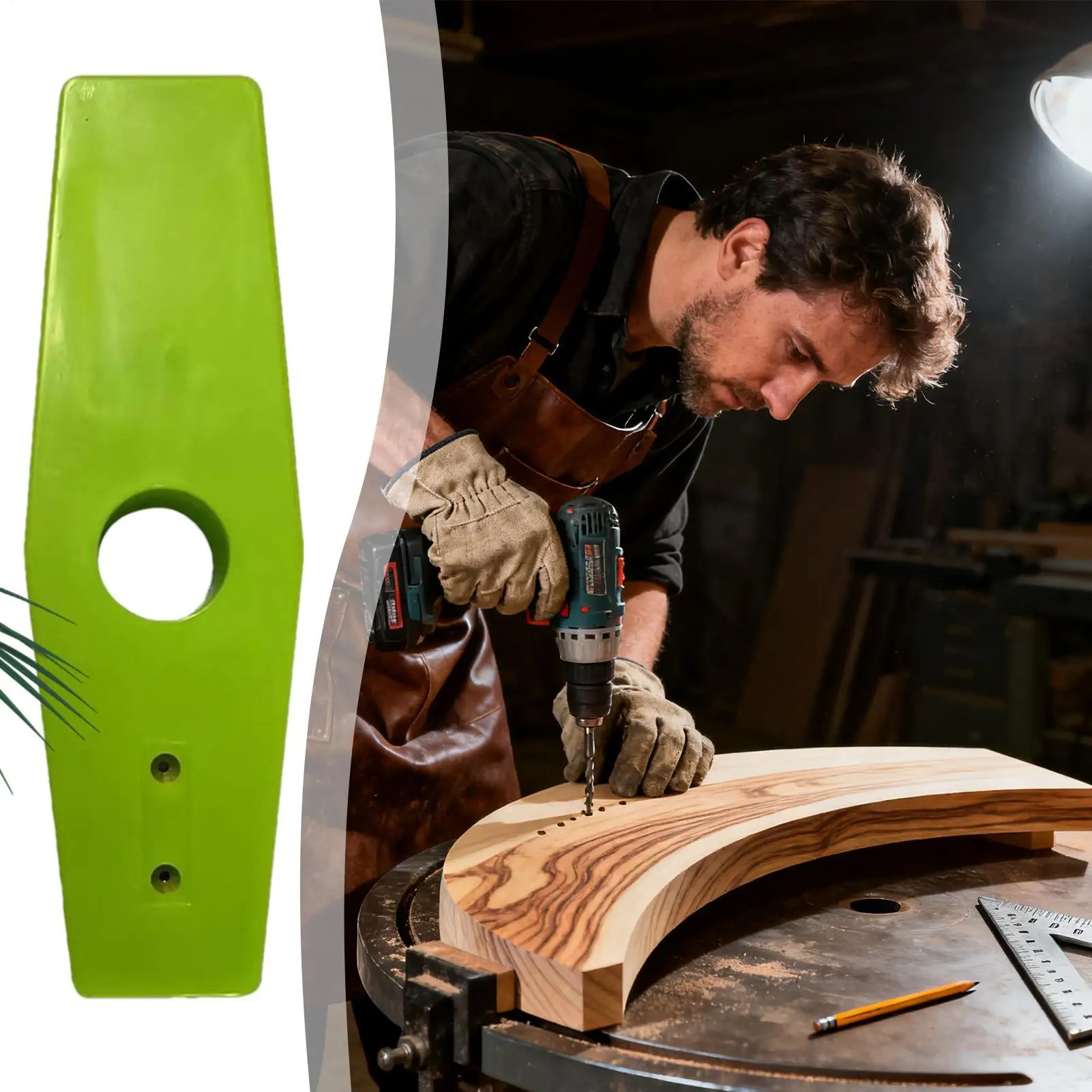 دليل الحفر لثقب الحفر اليدوي أداة محاذاة الحفر أداة تحديد موقع الحفر لتركيب درج الخزانة رف سطح الباب